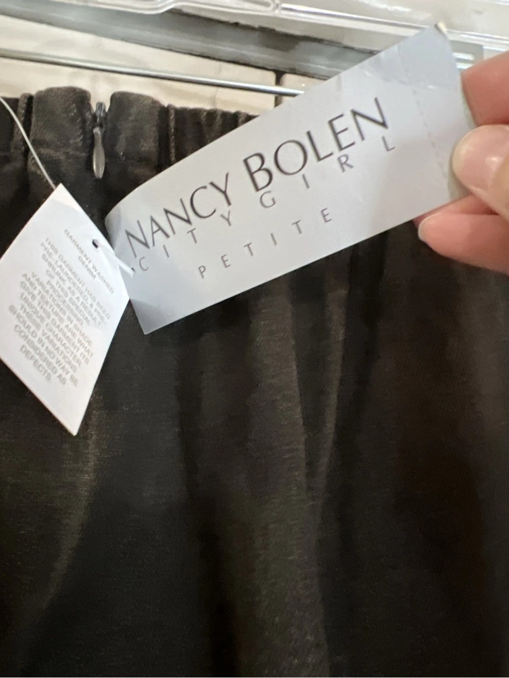 Vintage Nancy Bolen City Girl Women’s Western Brown Pant Suede Cotton NEW - Picture 5 of 8